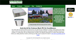 Desktop Screenshot of airswitchrv.com
